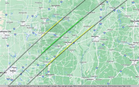 totality map